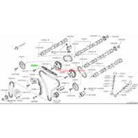 Genuine Nissan Timing Chain Guide Upper (Straight / Tension Side) Fits Nissan R35 GTR VR38DETT