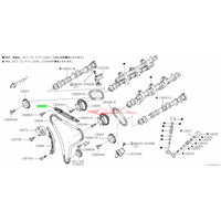 Genuine Nissan Timing Chain Guide Upper (Straight / Tension Side) Fits Nissan VQ25/VQ30/VQ35/VQ37