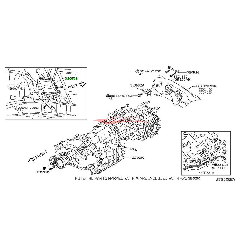 Genuine Nissan Transmission Control Module Fits Nissan R35 GT-R CBA/DBA (-11/2014)