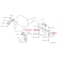 Genuine Nissan Transmission Crossmemeber Mounting Rubber Bush Fits Nissan A31 Cefiro, R32/R33/R34 Skyline, C34 Laurel & Stagea (4WD)