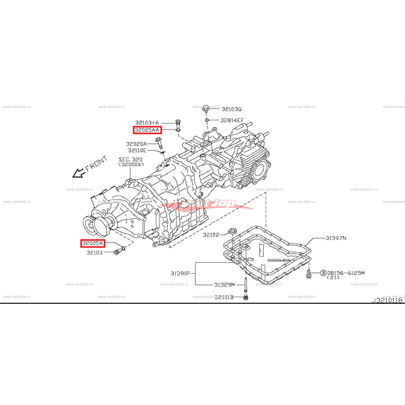 Genuine Nissan Transmission & Differential Filler & Drain Plug Washer (11026-4N200) Fits Nissan R35/Z33/Z34/V35/M35/V36