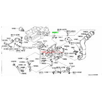 Genuine Nissan Turbo Locking Tab fits Nissan Skyline R32/R33/R34 Skyline, C34 Stagea, C33/C34/C35 Laurel & A31 Cefiro (RB20DET/RB25DET)