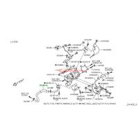 Genuine Nissan Turbocharger Drain Hose L/H Fits Nissan R35 GTR (VR38DETT)