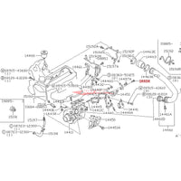 Genuine Nissan Turbocharger Exhaust Housing Dump Pipe Bolt Fits Nissan SR20/RB20/RB25/VG30/RD28/VD30