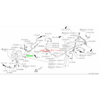 Genuine Nissan Turbocharger Lower Oil & Water Line Fits Nissan R32/R33 Skyline GTR & C34 Stagea 260RS RB26DETT
