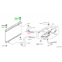 Genuine Nissan Upper Radiator Bracket fits Nissan R35 GTR, V36 Skyline, Z34 370Z & J50 Crossover
