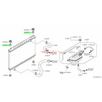 Genuine Nissan Upper Radiator Support Bracket Rubber Bush Fits Nissan S13/S14/S15/A31/V35/V36/M35/J50/Z33/Z34/R35/Y31/Y32/Y33/Y50