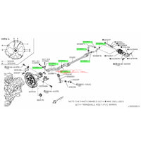 Genuine Nissan Water Hose / R35 GTR Transmission Cooling Line Hose Clamps 20mm~23mm