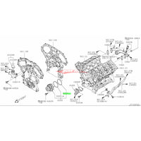 Genuine Nissan Water Pump Inner O-Ring Seal Fits Nissan VQ35/VQ37 & VR38DETT