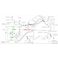 Genuine Nissan Windscreen Washer Pump Motor Seal Fits Nissan R32/R33 Skyline, A31 Cefiro & C33 Laurel