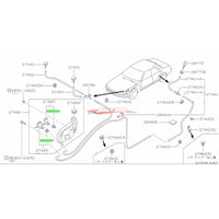 Genuine Nissan Windscreen Washer Pump Motor Seal Fits Nissan R32/R33 Skyline, A31 Cefiro & C33 Laurel