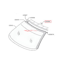 Genuine Subaru Front Window Moulding Clip Fits Subaru GC8 Impreza WRX