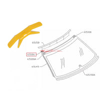 Genuine Subaru Gutter Mould/Upper Windscreen Moulding Clip Fits Subaru GC8 Impreza/WRX