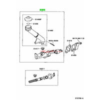 Genuine Toyota Clutch Master Cylinder Fits Toyota JZX110 Mark II & Verossa (1JZ-GTE)