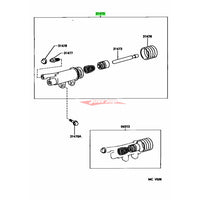 Genuine Toyota Clutch Slave Cylinder Fits Toyota JZA80 Supra Getrag V160/V161 6 Spd. (2JZ-GTE)