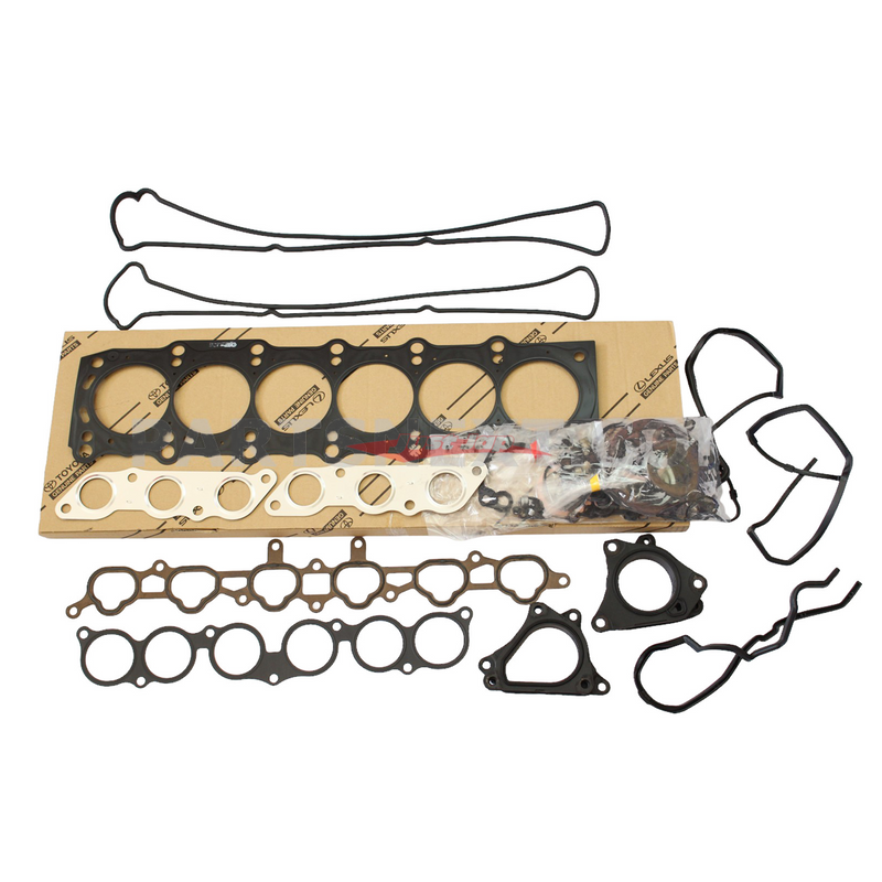 Genuine Toyota Engine Gasket Rebuild Kit Fits Toyota Altezza, Aristo, Chaser, Cresta, Crown, Soarer, Supra & Lexus IS300, GS300 2JZ-GE