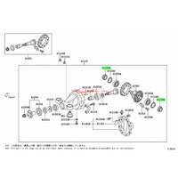 Genuine Toyota Rear Differential Axle Side Seal Fits Toyota RWD Models (Check Compatibility)
