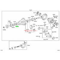Genuine Toyota Rear Differential Front Pinion Bearing Fits Toyota RWD Models (Check Compatibility)