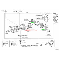 Genuine Toyota Rear Differential Side Bearing Fits Toyota RWD Models (Check Compatibility)