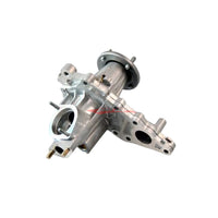 Genuine Toyota Water Pump & Housing Assembly (Hub 91mm / PCD 74mm) Fits Lexus GS300, SC300, Toyota Aristo, Soarer & Supra 2JZ-GE (Non-VVTi)
