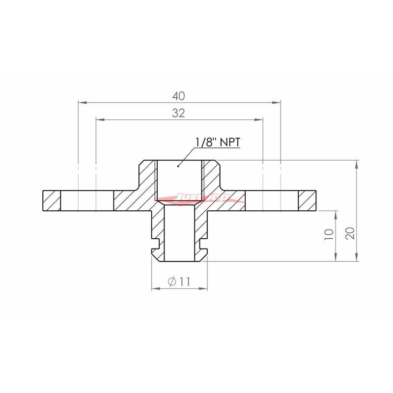 GFB Fuel Rail Adaptor to 1/8″ NPT Fits Mazda / Nissan / Subaru / Toyota