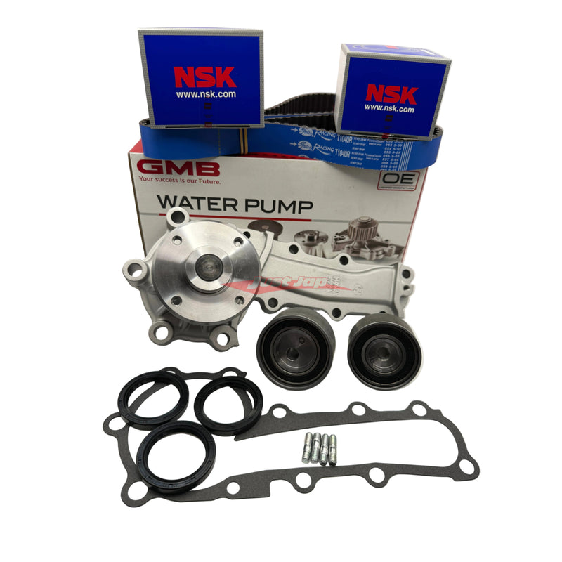 GMB Water Pump & Gates Racing Timing Belt Kit Fits Nissan C34/C35 Laurel, C34 Stagea, R33/R34 Skyline, Y33 Cedric & Gloria (RB25DET/RB26DETT)