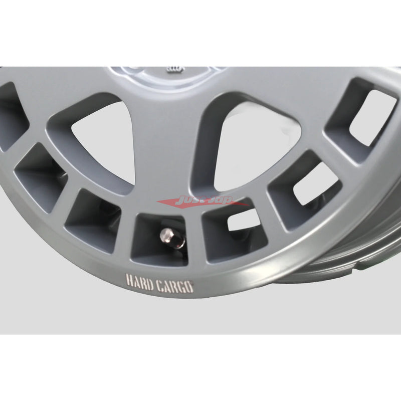 Hard Cargo Original Wheels Semi Gloss Silver (Set 4 Piece) Fits Daihatsu Hi-Jet, Deck Van, Atari & Cargo