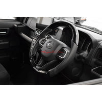 Hard Cargo Piano Black/Perforated Leather Steering Wheel