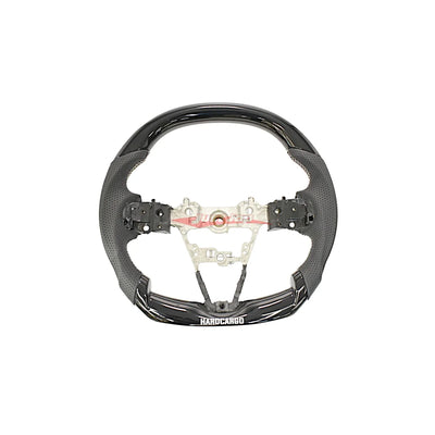 Hard Cargo Piano Black/Perforated Leather Steering Wheel