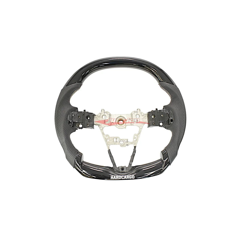 Hard Cargo Piano Black/Perforated Leather Steering Wheel