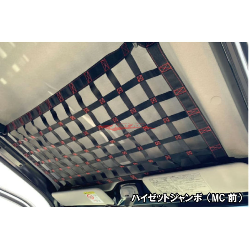 Hard Cargo Roof Net (Black) Daihatsu Hijet Jumbo S500/S510 Late 2021+
