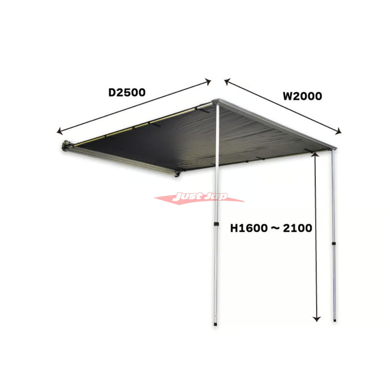 Hard Cargo Side Awning Fits Hard Cargo Work Carrier (Camo)