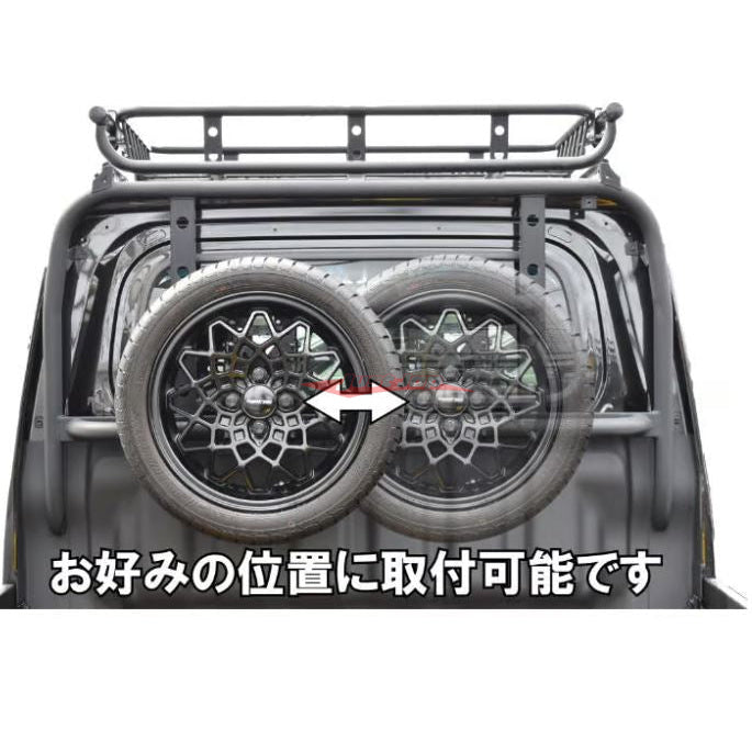 Hard Cargo Spare Wheel Carrier Fits Daihatsu HiJets