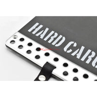Hard Cargo Van Series Mud Flaps (Alloy/Black) Fits Daihatsu S700/S710 Hijet Cargo,Atrai,Deck Van