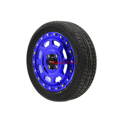 Hard Cargo x Ranger Wheels Blue (Set Of 4) Fits Suzuki Carry