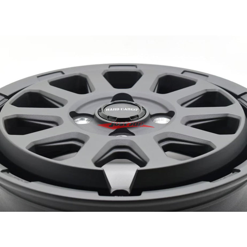 Hard Cargo x Ranger Wheels Shot Black (Set 4 Piece) Fits Daihatsu Hi-Jet, Deck Van, Atari & Cargo