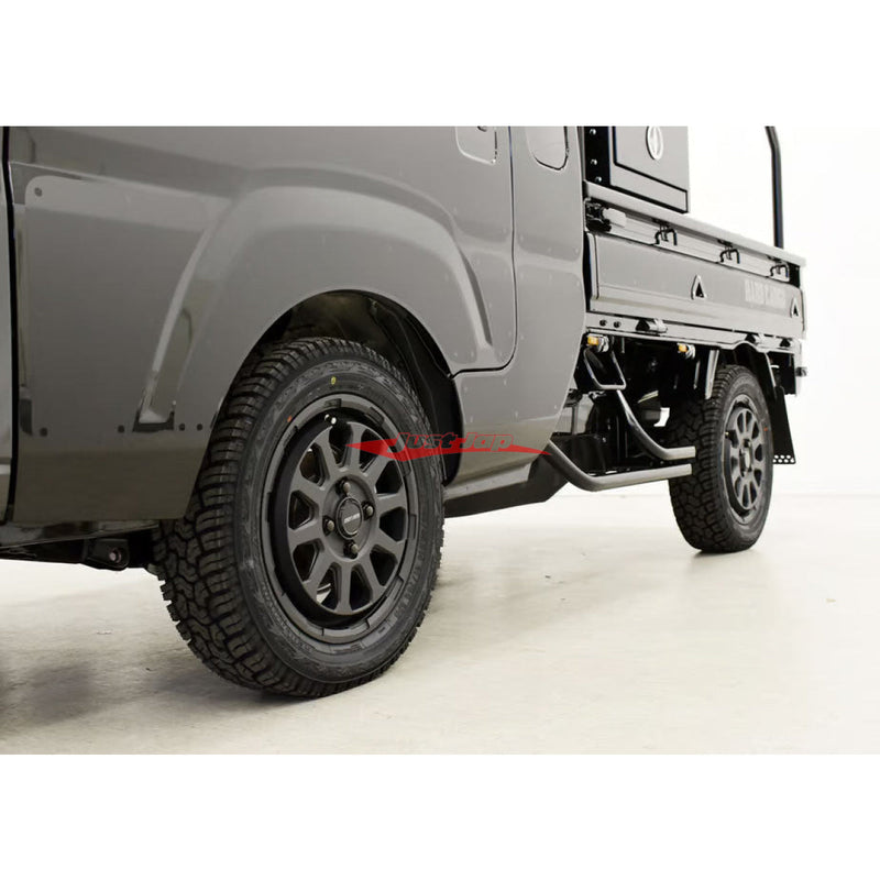 Hard Cargo x Ranger Wheels Shot Black (Set 4 Piece) Fits Suzuki Carry