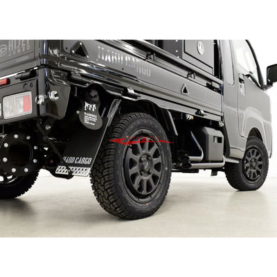 Hard Cargo x Ranger Wheels Shot Black (Set 4 Piece) Fits Suzuki Carry & Every