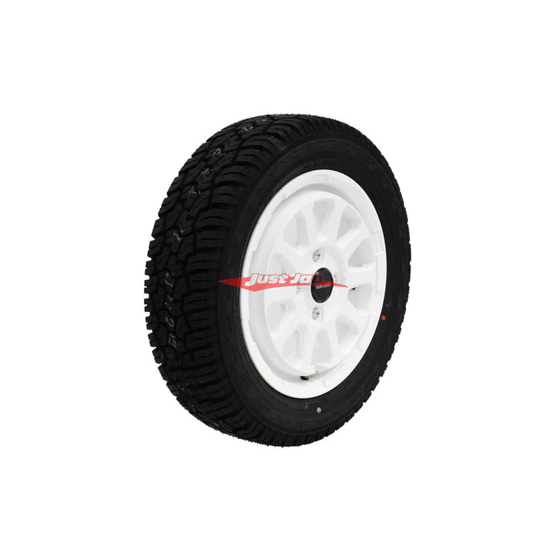 Hard Cargo x Ranger Wheels White (Set Of 4) Fits Daihatsu Hi-Jet/Deck Van
