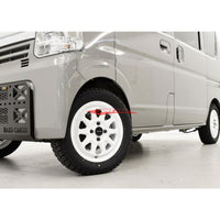 Hard Cargo x Ranger Wheels White (Set 4 Piece) Fits Suzuki Carry & Every