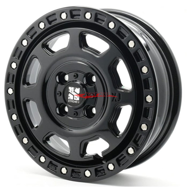 Hard Cargo x Xtreme-J Wheels BLACK (Set Of 4) Fits Daihatsu Hi-Jet/Deck Van