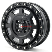 Hard Cargo x Xtreme-J Wheels BLACK (Set Of 4) Fits Suzuki Carry