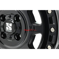 Hard Cargo x Xtreme-J Wheels BLACK (Set Of 4) Fits Suzuki Carry