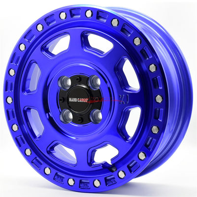 Hard Cargo x Xtreme-J Wheels BLUE(Set Of 4) Fits Daihatsu Hi-Jet/Deck Van & Suzuki Carry