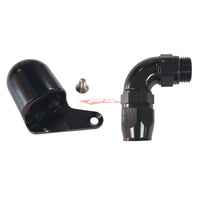 Hi Octane Racing Head Oil Drain & 90 Degree Fitting Fits Nissan RB25/RB26 Engines