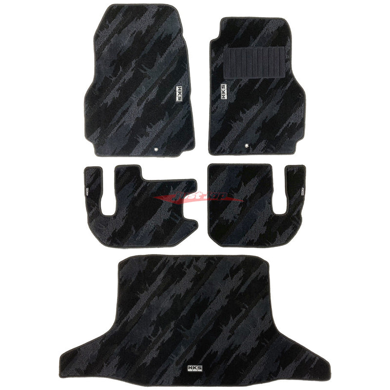 HKS Floor Mats & Luggage Mat Set Fits Nissan R35 GTR (RHD Only)