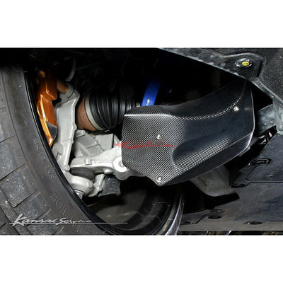 HKS Kansai Service Carbon Brake Cooling Air Guide Set Fits Nissan R35 GTR