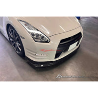 HKS Kansai Service Carbon Front Bumper Lip Spoiler (Type 1) Fits Nissan R35 GTR DBA (11-15)