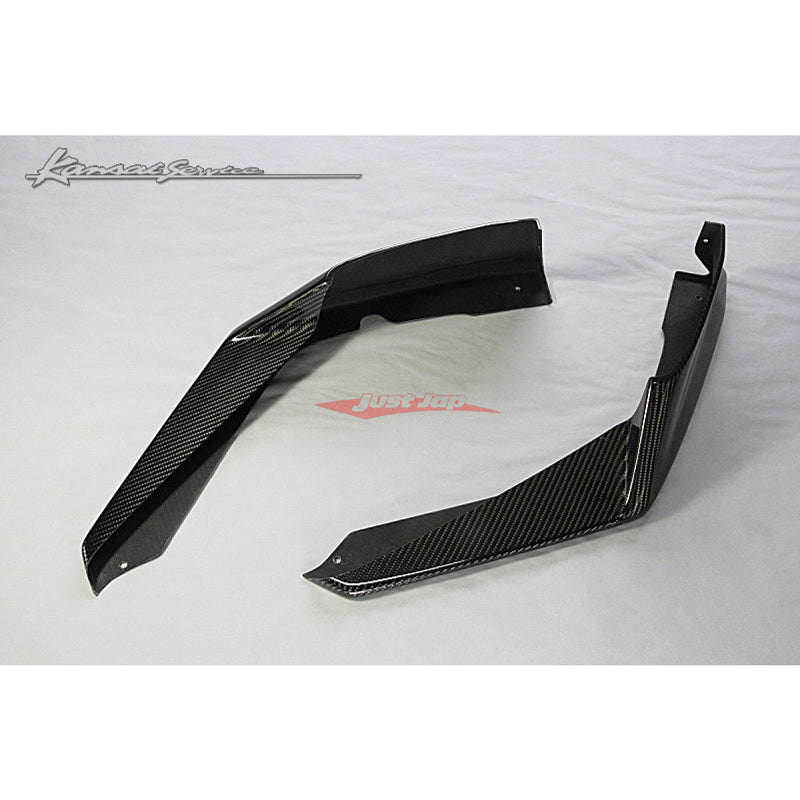 HKS Kansai Service Carbon Front Short Lip Spoiler Set Fits Nissan R35 GTR (MY17-)