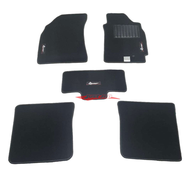 HKS Kansai Service Floor Mat Set (Black Stitching) fits Mitsubishi Lancer Evolution 1/2/3 (CD9A/CE9A)